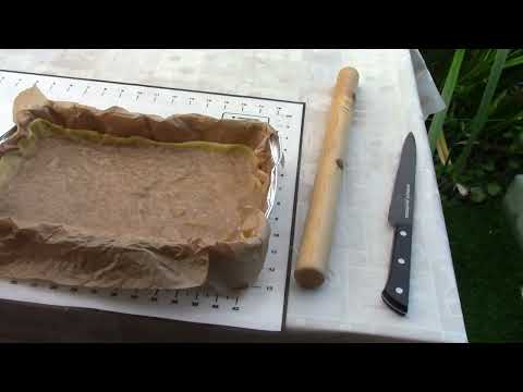 Видео: Пирог с персиками(пирожное)