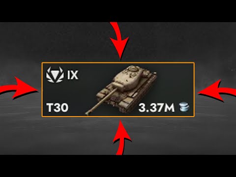 Видео: ОБЗОР T30 в World of Tanks Blitz