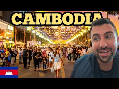 Видео: Возвращение в Пномпень 🇰🇭 | Атмосфера набережной и уличная еда Камбоджи