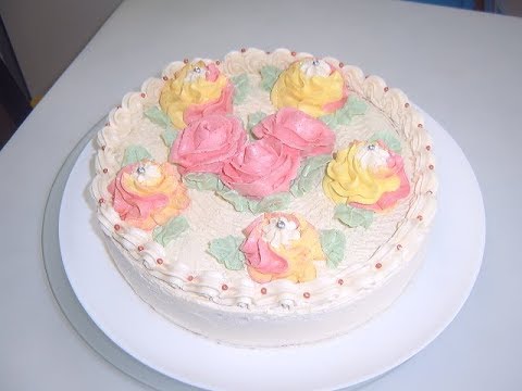 Видео: Торт с кремом Пломбир. Маринкины творинки