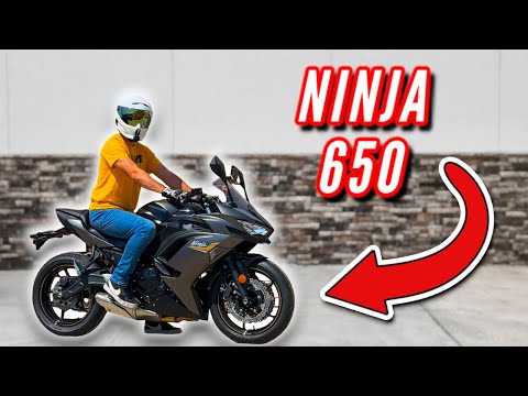 Видео: Тест-драйв и обзор Ninja 650 | Лучший спортивный мотоцикл 2024 года | Звук выхлопа Ninja 650 | Ра...