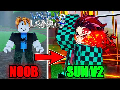 Видео: Переход от нуба к Sun Breathing V2 Танджиро Камадо в Weak Legacy 2... (Roblox)