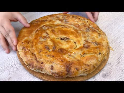 Видео: Duxovkada zo'r chiqadigan Go’shtli  qatlama non tayyorlash /  Вкуснейшие лепешки  в духовке. КАТЛАМА