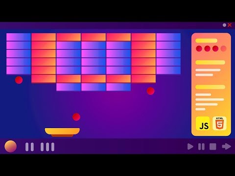 Видео: Пишем HTML5 арканоид на чистом JavaScript и Canvas [GeekBrains]