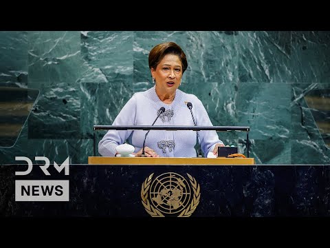 Видео: ПОЛНАЯ ВЫСТУПЛЕНИЕ: Премьер-министр Тринидада и Тобаго Камла Персад-Биссессар выступает на ГА ООН...
