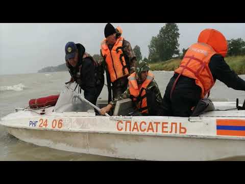 Видео: Озеро Чаны. Поиск рыбаков