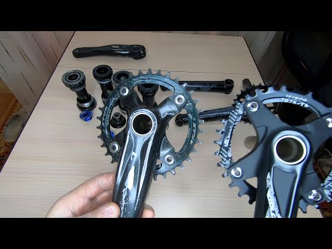 Видео: Сравнение кареток Shimano, Goldix, Keiz