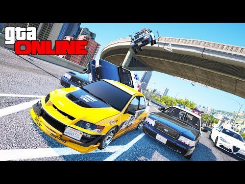 Видео: ПОГОНЯ ЗА MITSUBISHI EVOLUTION БРАЙНА О'КОННОРА ИЗ ФОРСАЖ 2! ПОЛИЦЕЙСКАЯ ПОГОНЯ В ГТА 5 ОНЛАЙН!