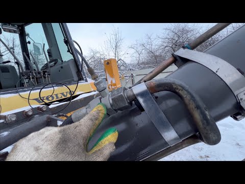 Видео: Владельцы меняются, проблема остается !!! Volvo BL61 - диагностика гидравлики на выезде!