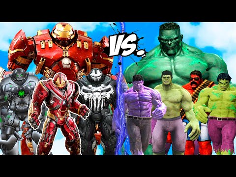 Видео: Команда Халка против команды Халкбастера | Бессмертный Халк против Халкбастера | Дикий Халк проти...