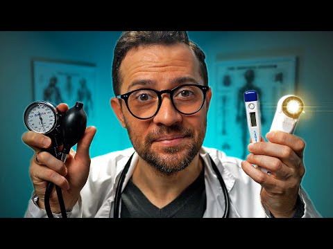 Видео: АСМР ТЕРАПЕВТ Проверит Твоё Здоровье (Проверка Слуха, Зрения, Обоняния и Вкуса)