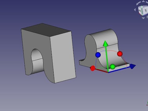 Видео: FreeCad Учимся разрезать