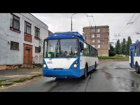 Видео: Троллейбус, маршрут №1 ВЗТМ-5284 б.406 (Бывший №1761) (04.07.2022) Петрозаводск