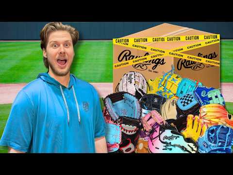 Видео: Открываем эксклюзивные бейсбольные перчатки Rawlings от UNSEEN!