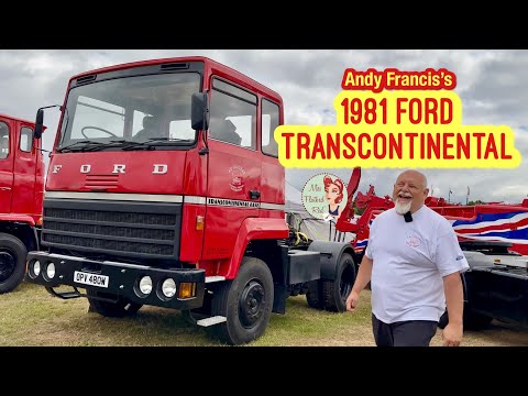 Видео: Британский Ford Big Rig! Трансконтинентальный тур Энди Фрэнсиса 1981 года