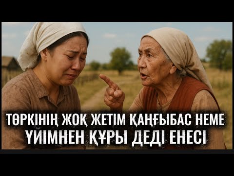 Видео: ТӨРКІНІҢ ЖОҚ ЖЕТІМ ҚАҢҒЫБАС НЕМЕ,БАЛАМНЫҢ БАСЫН БОСАТ ДЕП КЕЛІНДІ ҚУЫП ШЫҚТЫ ЕНЕСІ😱