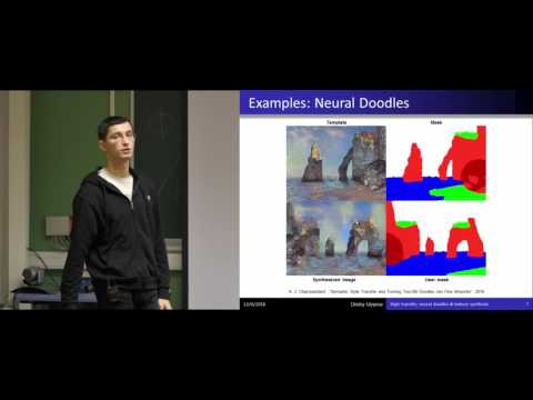 Видео: [Коллоквиум]: Перенос стиля, дудлы и синтез текстур