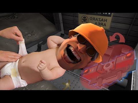 Видео: TF2: Телепортер подгузников MvM