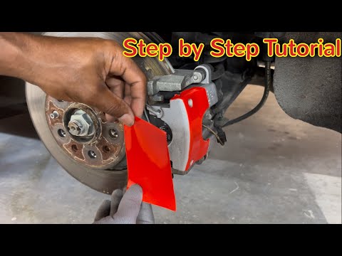 Видео: Как обернуть тормозные суппорты