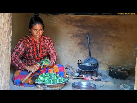 Видео: Простая непальская деревенская еда в зимний сезон