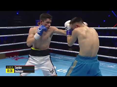 Видео: Даулет Даукенов vs Елдорбек Саидов.