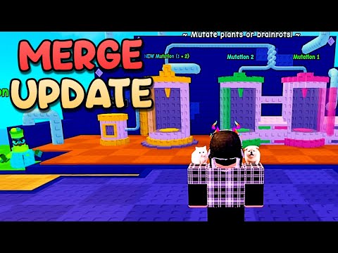 Видео: ОБНОВЛЕНИЕ MERGE в Plants vs Brainrots