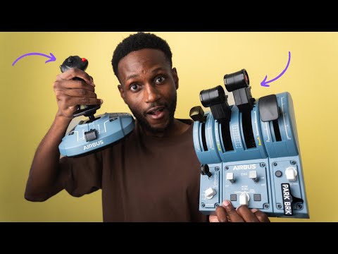 Видео: СДЕЛАЙТЕ ПОЛЕТЫ РЕАЛЬНЫМИ | Обзор Thrustmaster TCA Captain X Airbus Edition | Microsoft Flight Si...