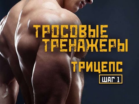 Видео: ТРОСОВЫЕ ТРЕНАЖЕРЫ - КАЧАЕМ ТРИЦЕПС