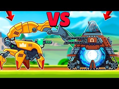 Видео: ТАНК СКОРПИОН против ДИНАМО! КАКОЙ ТАНК ЛУЧШЕ? Танки Hills of Steel