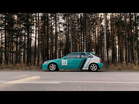 Видео: Мятный Civic Kanjo на Урале