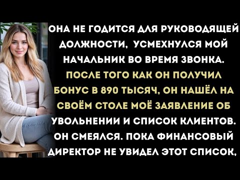 Видео: «Я уволилась и оставила список клиентов, который разоблачил мошенничество моего начальника,