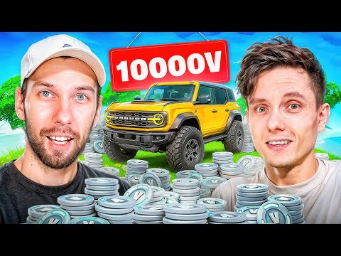 Видео: "ЯЛ УГОНЩИК" - ПЛАЧУ 1000ВБ за КАЖДЫЙ УГНАННЫЙ АВТОМОБИЛЬ в Фортнайт!