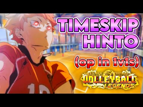 Видео: таймскип хинто — самый оперативный стиль для 1 на 1 в легендах волейбола.