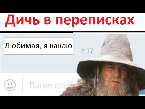 Видео: Лютые приколы в ПЕРЕПИСКАХ. Это ДИЧЬ ! ! !