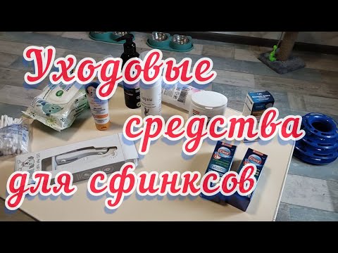 Видео: Канадские сфинксы/Уходовые средства для сфинксов/Мои покупки,обзор