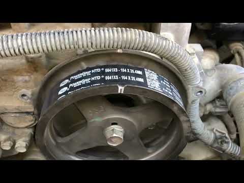 Видео: Митсубиси L-200 замена ремня ГРМ.