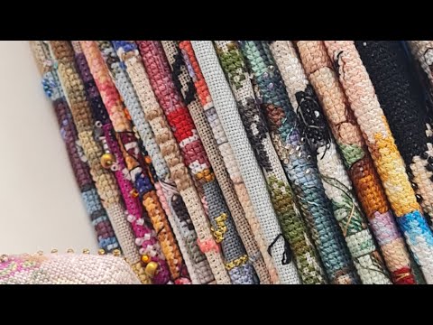 Видео: Познакомимся?😉 Все мои вышитые работы!