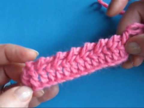 Видео: Вязание крючком - Урок 43 Рачий шаг 5 способ