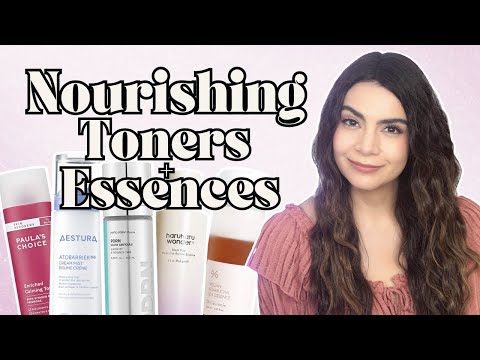 Видео: Питательные тонеры и эссенции на осень 🍁