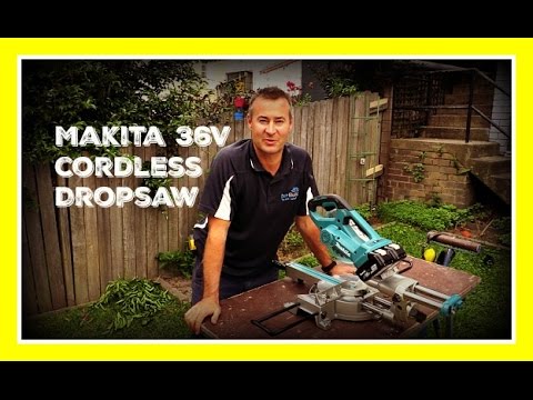Видео: Обзор инструмента — Аккумуляторная падающая пила Makita 36 В — DLS714