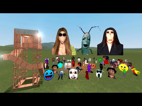 Видео: Слишком много Nextbots против башен в Garry's Mod