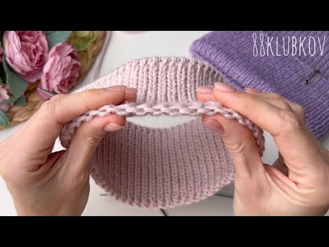 Видео: 👆🏻КРУЧЕ ФАБРИЧНОГО КРАЯ❗️ Так набирают профи в вязании 💰 набор и закрытие петель спицами