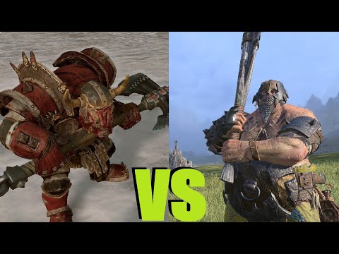 Видео: Железнобрюхие vs Черные орки: Total War Warhammer 3. тесты юнитов v 2.0.0