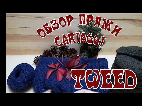 Видео: ОБЗОР ПРЯЖИ //CARIAGGI DONEGAL TWEED, СРАВНЕНИЕ С LAINES DU NORD HOLIDAY TWEED, ЦЕНЫ