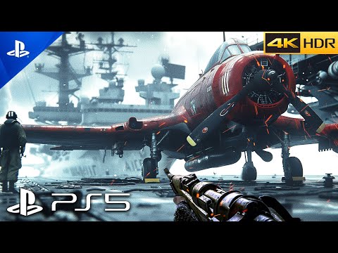 Видео: (PS5) THE MIDWAY 1942 | Реалистичный игровой процесс с ULTRA-графикой [4K 60 кадров в секунду HDR...
