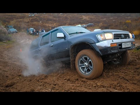 Видео: ЕДИНСТВЕННЫЙ КТО СМОГ! На что способна НИВА, УАЗ Буханка, TOYOTA 4Runner, Suzuki на бездорожье