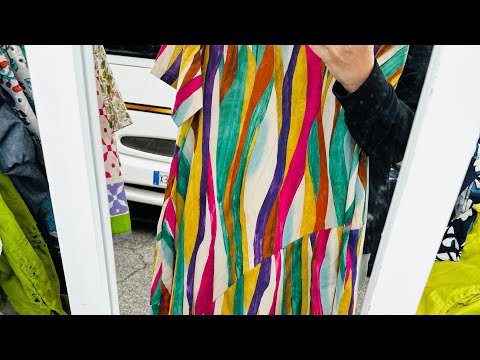 Видео: Итальянский рынок Abano Terme : находки . Красивые платья !