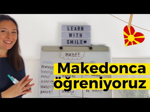Видео: Makedonca Öğreniyoruz | ЖИВЕЕ fiili