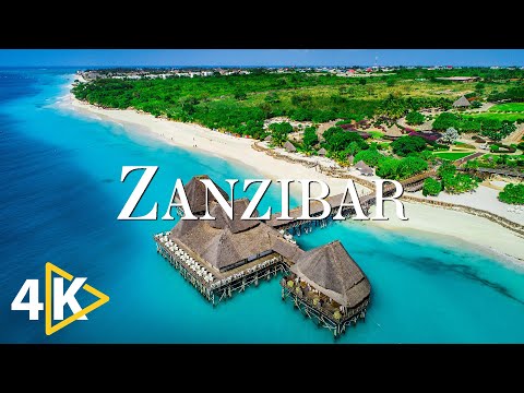 Видео: FLYING OVER ZANZIBAR (4K UHD) — успокаивающая музыка и красивое видео о природе — видео 4K Ultra HD