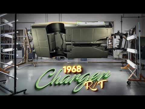 Видео: 68 Dodge Charger R/T • Часть 14 • Уретановый герметик и краска для ходовой части